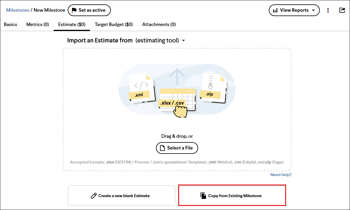 Copy Estimate screenshot 1