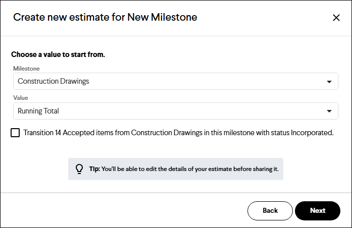Copy Estimate screenshot 2